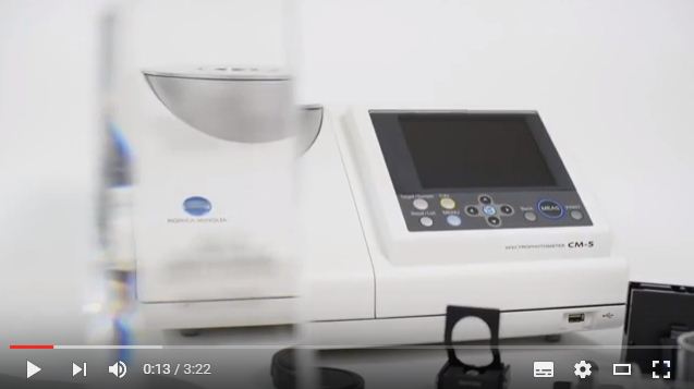 Color Measurement Made Easy: Konica Minolta CM-5 Spectrophotometer ...